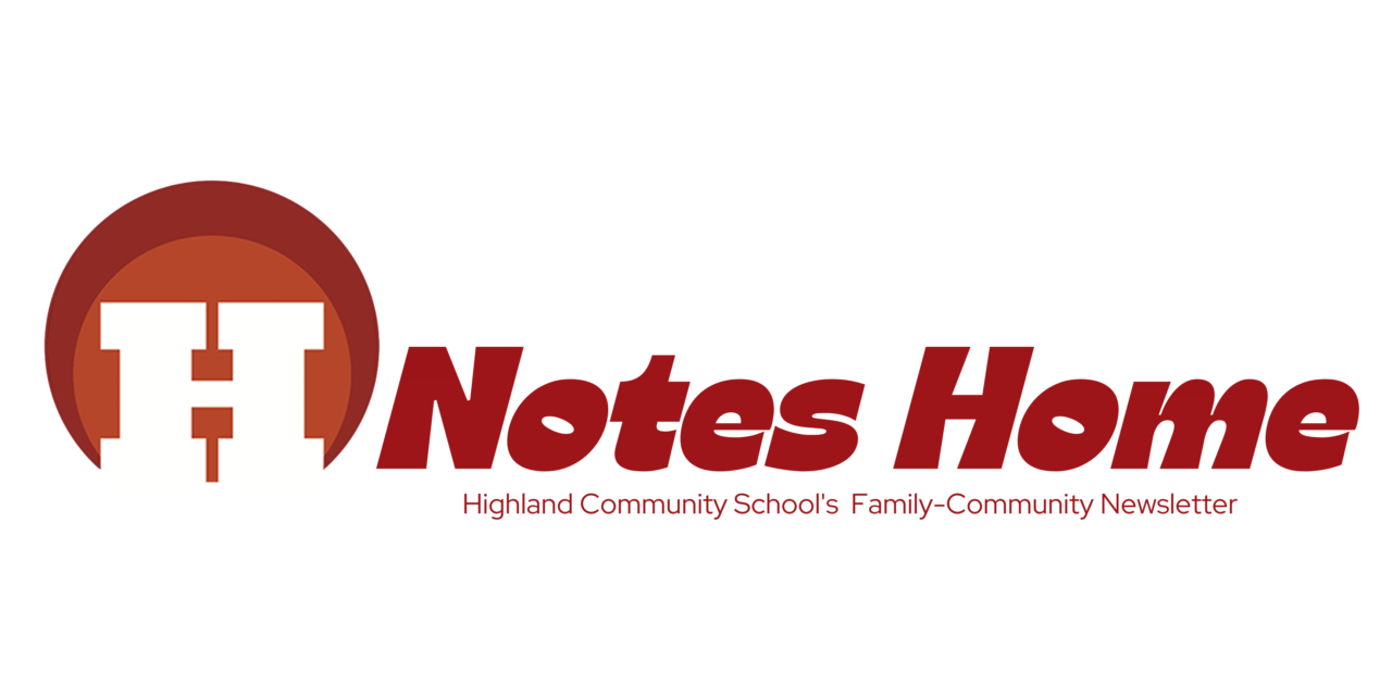 notes-home-highland-community-school